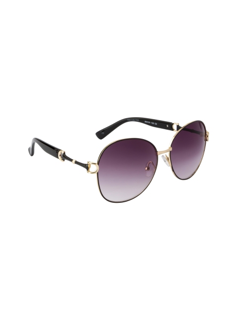 

Ted Smith Women Oval Sunglasses TSS1026 C3, Purple