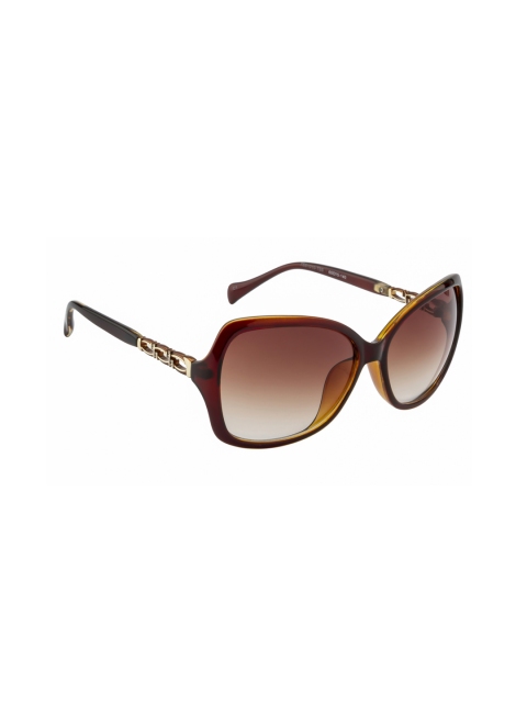 

Ted Smith Women Brown Oversized Sunglasses TSS1010 C1