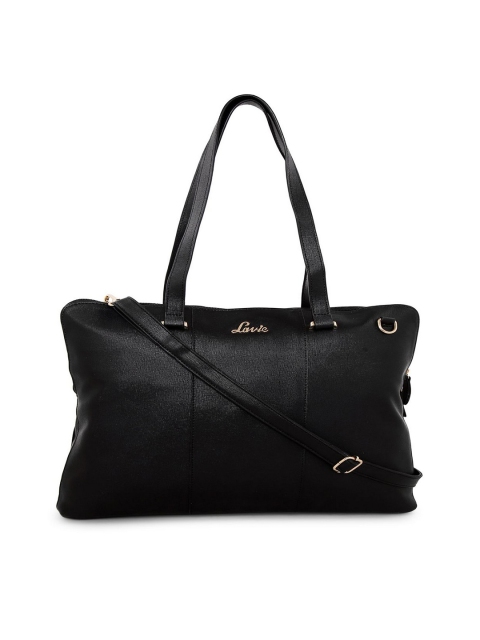 

Lavie Black Solid Shoulder Bag