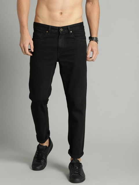 

Roadster Men Black Slim Fit Mid-Rise Clean Look Jeans