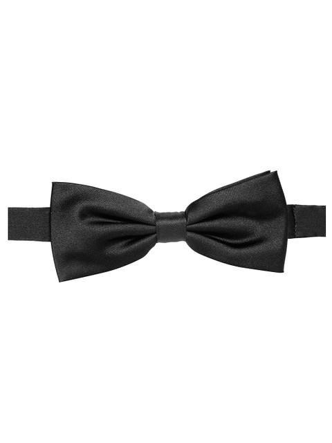 

Louis Philippe Black Solid Bow Tie