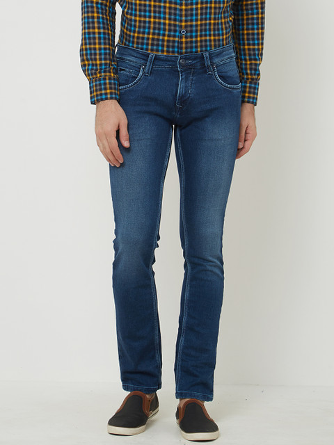 

Lawman pg3 Men Blue Slim Fit Mid-Rise Clean Look Jeans