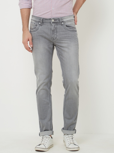 

Lawman pg3 Men Grey Slim Fit Mid-Rise Clean Look Jeans