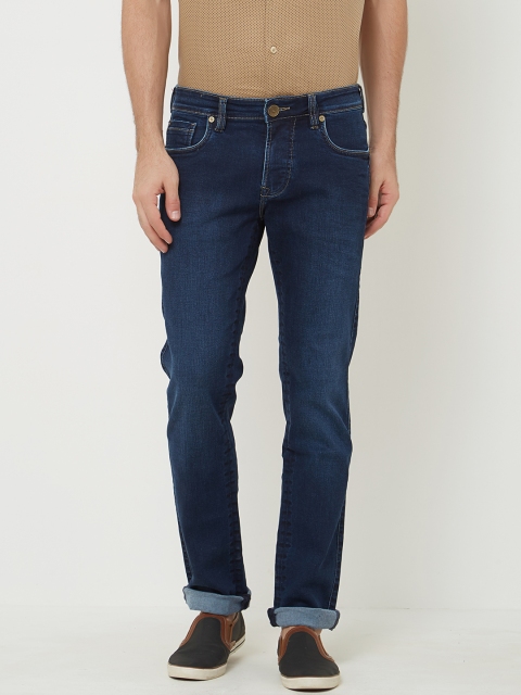 

Lawman pg3 Men Navy Blue Slim Fit Mid-Rise Clean Look Jeans