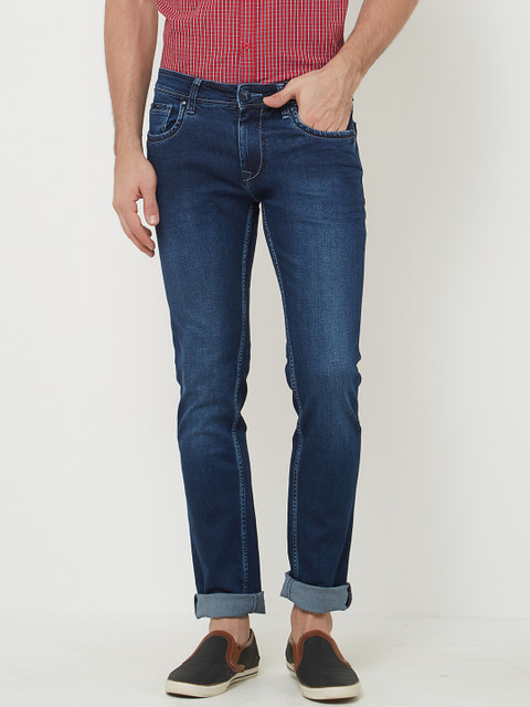 

Lawman pg3 Men Blue Slim Fit Mid-Rise Clean Look Jeans