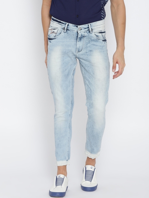 

SPYKAR Men Blue Slim Fit Low-Rise Clean Look Stretchable Jeans