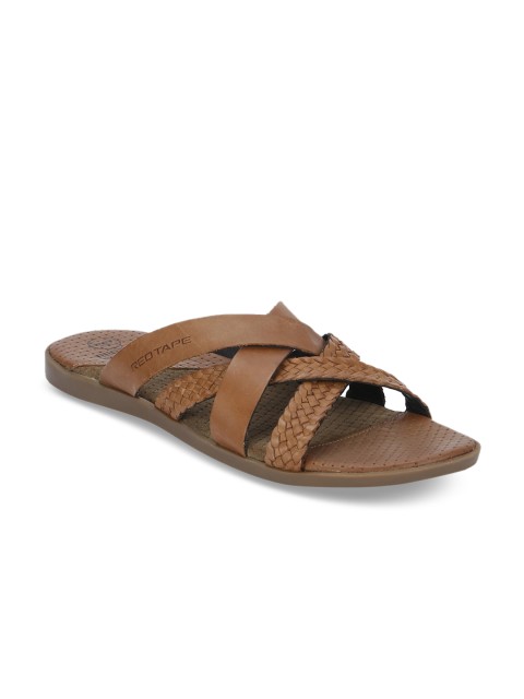 

Red Tape Men Tan Fisherman Sandals