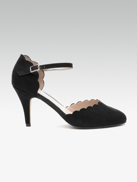 

DOROTHY PERKINS Women Black Solid Pumps