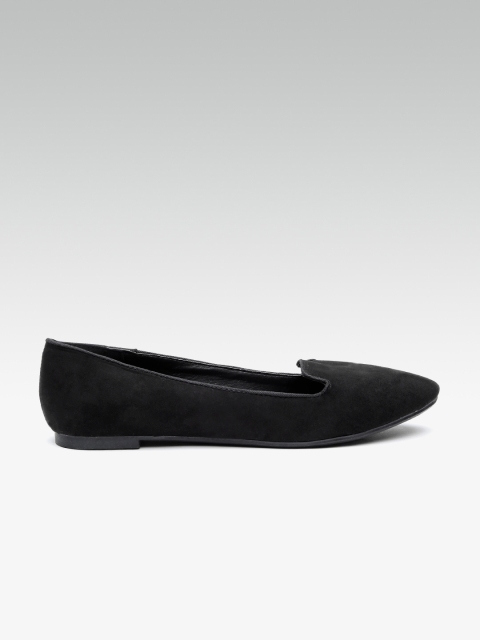 

DOROTHY PERKINS Women Black Solid Ballerinas