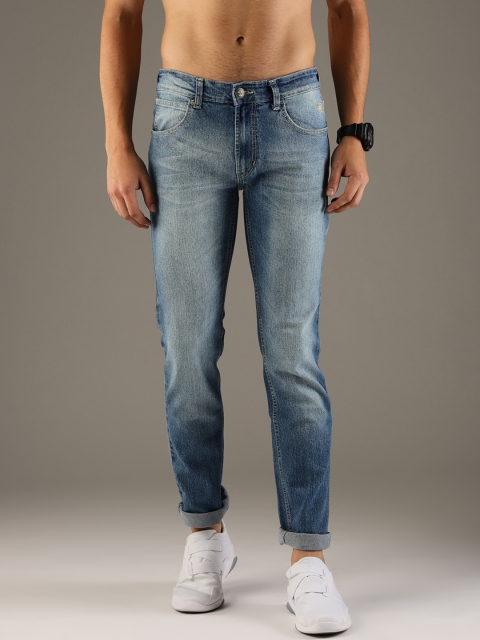 

Flying Machine Men Blue Slim Fit Mid-Rise Clean Look Stretchable Jeans