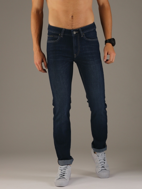 

Flying Machine Men Blue Jackson Skinny Fit Low-Rise Clean Look Stretchable Jeans