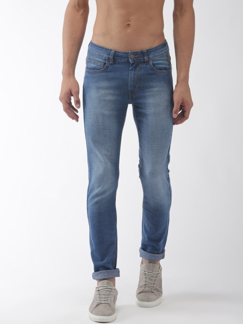 

Flying Machine Men Blue Jackson Skinny Fit Mid-Rise Clean Look Stretchable Jeans