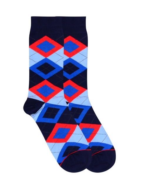 

Soxytoes Multicoloured Geometric Patterned Socks, Multi