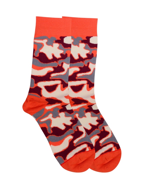 

Soxytoes Men Multicoloured Camoflauge Printed Socks, Multi