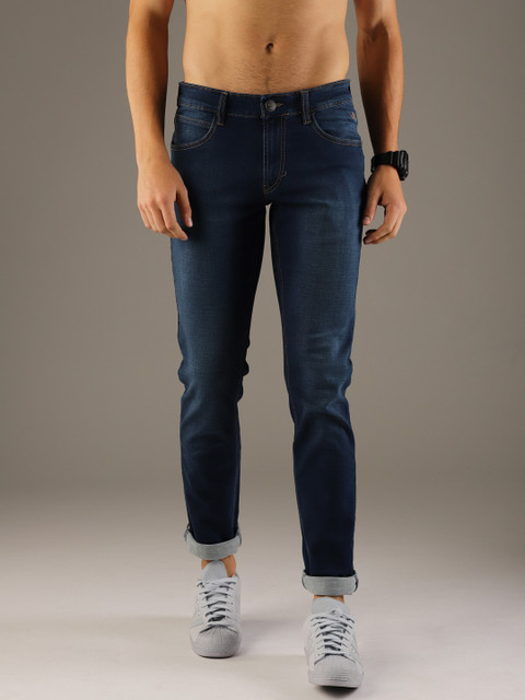 

Flying Machine Men Blue Jackson Skinny Fit Low-Rise Clean Look Stretchable Jeans