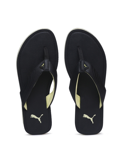 

Puma Men Black Solid Thong Flip-Flops