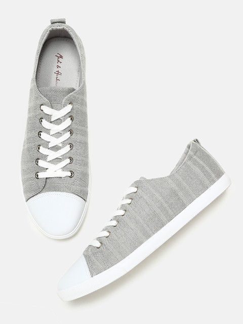 

Mast & Harbour Men Grey Sneakers