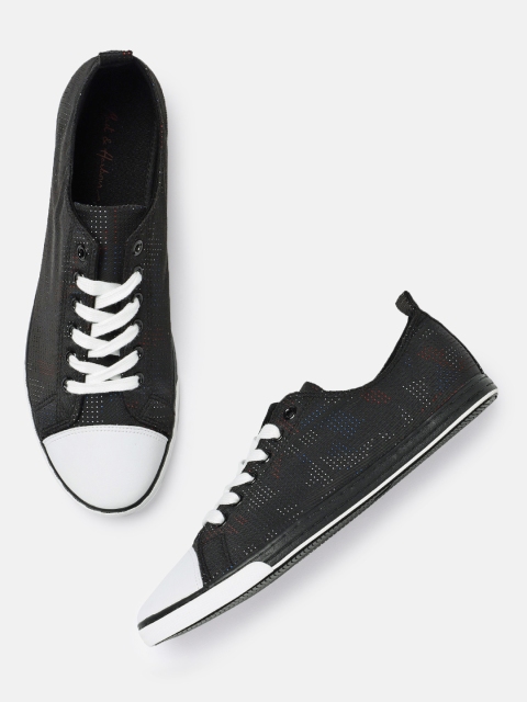 

Mast & Harbour Men Black Sneakers