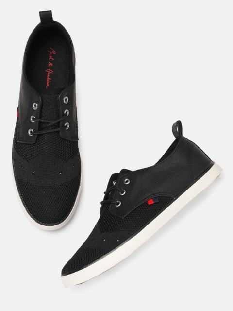 

Mast & Harbour Men Black Sneakers