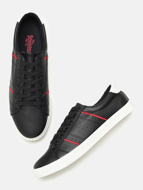 

Roadster Men Black Sneakers