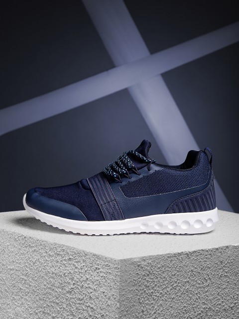 

HRX by Hrithik Roshan Men Street Run Navy Blue Running Shoes