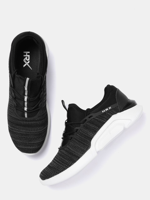 

HRX by Hrithik Roshan Men Black Sneakers