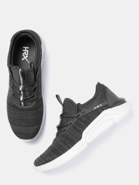 

HRX by Hrithik Roshan Men Charcoal Grey Sneakers