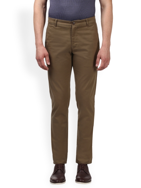 

ColorPlus Men Brown Regular Fit Solid Chinos