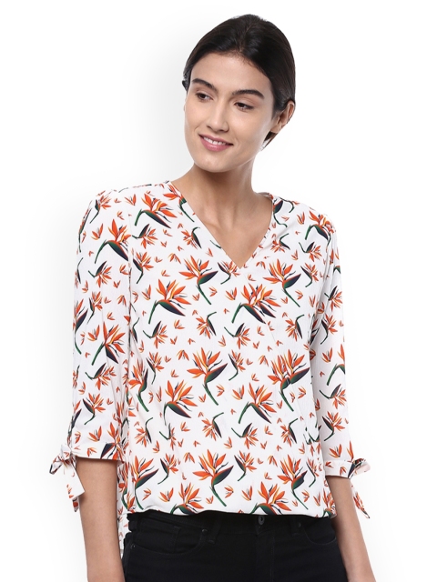 

Allen Solly Woman Women White Printed Top