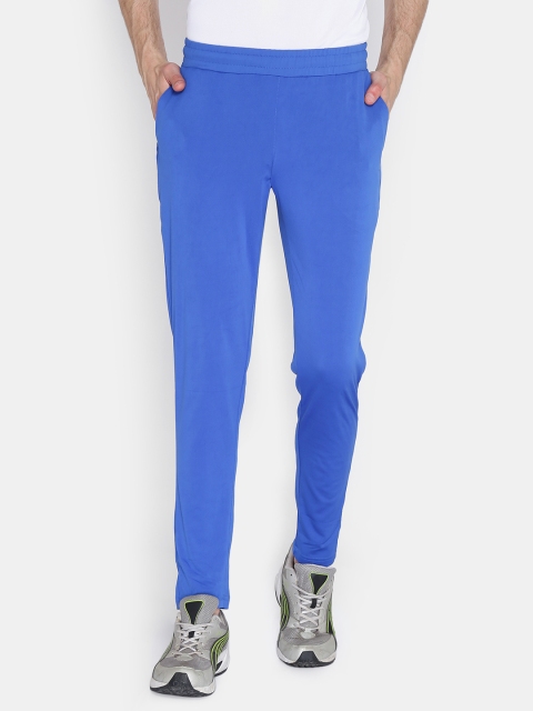 

Alcis Men Black Slim Fit Track Pants, Blue