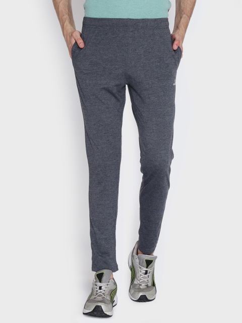 

Alcis Men Grey Solid Trackpants