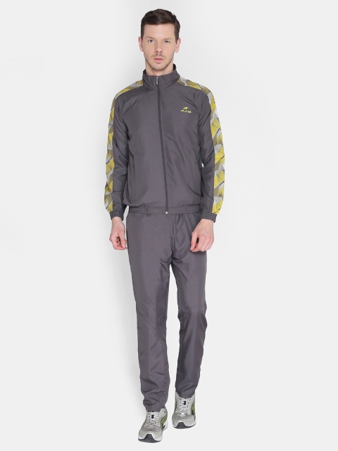 

Alcis Mens Printed Grey Tracksuit