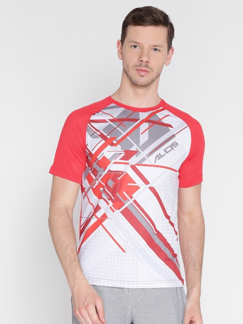 

Alcis Men Coral Printed Round Neck T-shirt