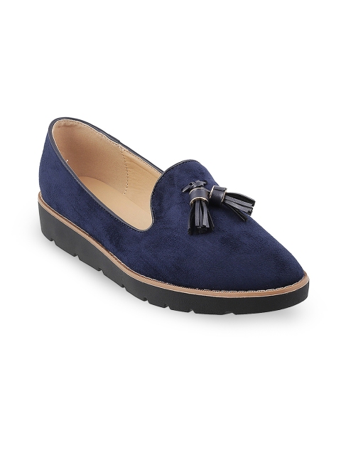 

Metro Women Blue Loafers