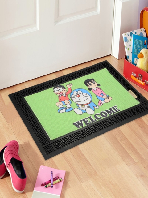 

Saral Home Green Anti-Skid Doormat