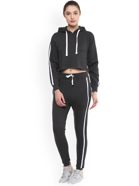 

GRIFFEL Charcoal & White Tracksuit