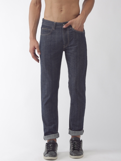 

Flying Machine Men Blue Prince Slim Fit Mid-Rise Clean Look Jeans