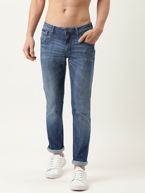 

Flying Machine Men Blue Jackson Skinny Fit Low-Rise Light Fade Stretchable Jeans