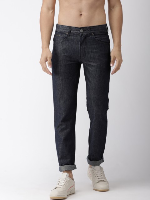 

Flying Machine Men Navy Prince Slim Fit Mid-Rise Clean Look Stretchable Jeans, Navy blue