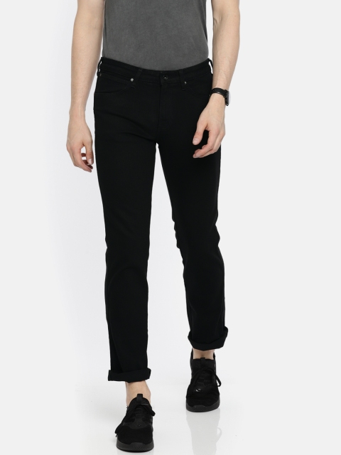 

Wrangler Men Blue Regular Fit Low-Rise Clean Look Stretchable Jeans