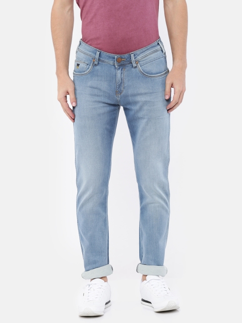 

Wrangler Men Blue Vegas Skinny Fit Low-Rise Clean Look Stretchable Jeans