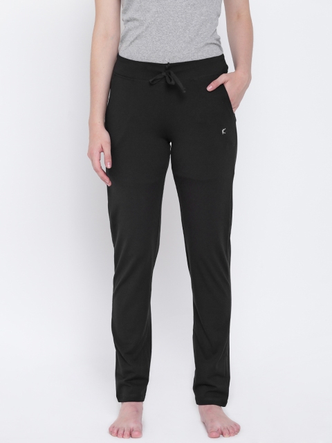 

Kanvin Black Solid Pyjamas KSS113B