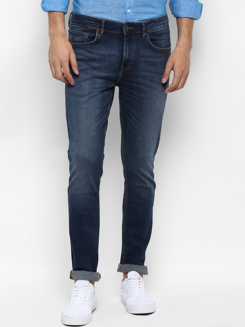 

Red Tape Men Blue Skinny Fit Mid-Rise Clean Look Jeans