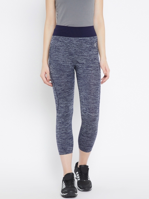 

C9 Women Navy Blue Comfort Active Capris