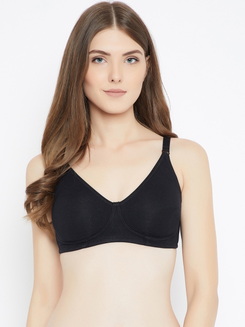 

C9 AIRWEAR Black Solid Non-Wired Non Padded Everyday Bra C2605_Black