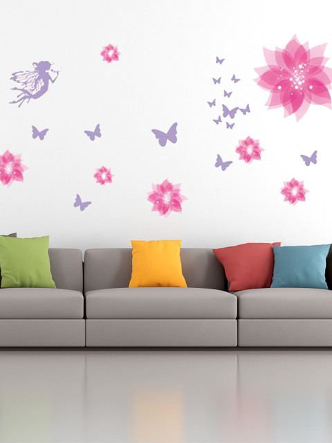 

Cortina Purple & Pink Butterfly Wall Sticker