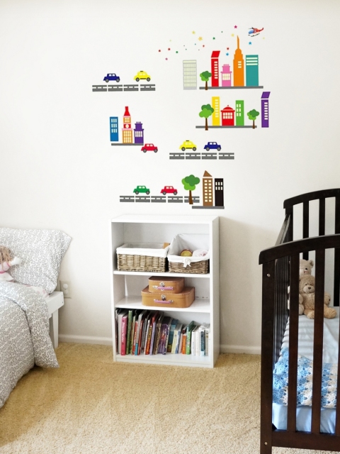 

Cortina Multicoloured Wall Sticker, Multi