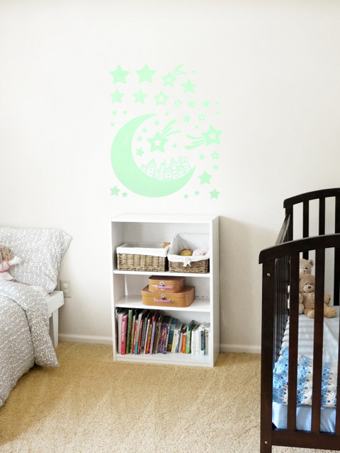 

Cortina Green Moon & Stars Wall Sticker