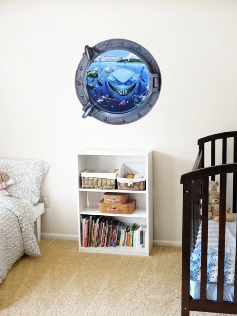 

Cortina Blue Shark Wall Sticker