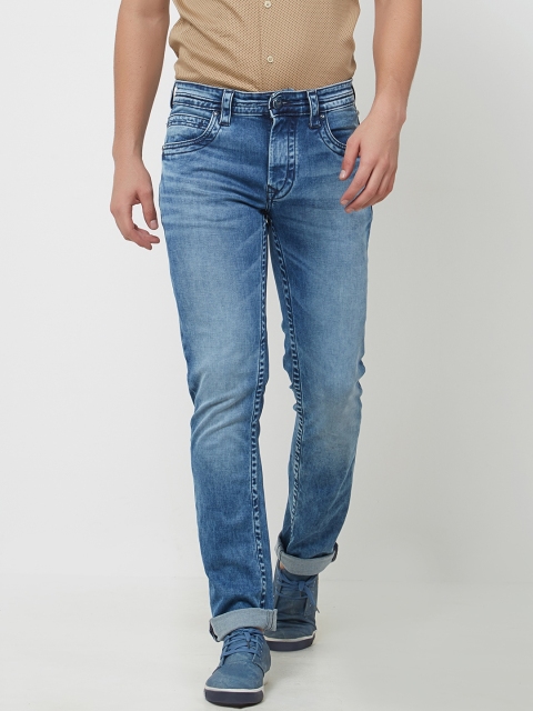 

Lawman pg3 Men Blue Slim Fit Mid-Rise Clean Look Jeans